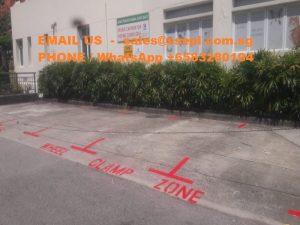 car park line marking 
