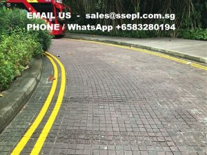 thermoplastic road marking paint works 